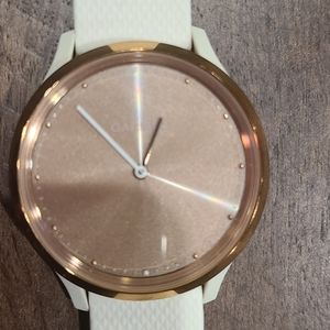 Garmin VivomoveHR Watch Rosegold and White